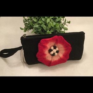 NEW STEM Fair Trade Wool Clutch
